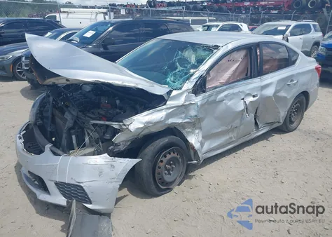 2016 Nissan Sentra Sv из США, поврежденный, VIN 3N1AB7AP8GY259308